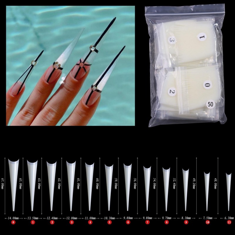 Acryl kunstnagels ABS-tips