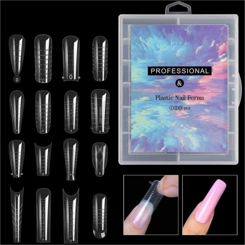 Acryl Nail Art Mold Kunstnageltips