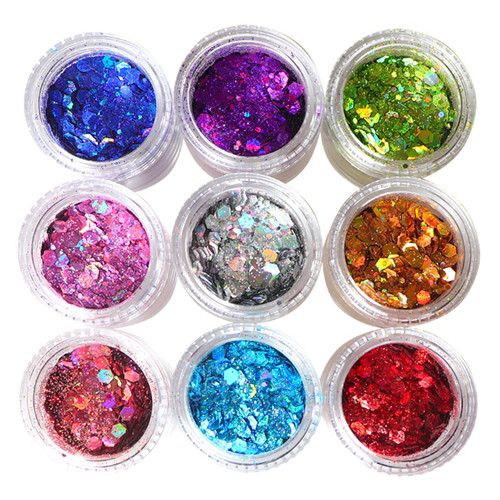 Decoratief nagelacryl glitterpoeder voor nagelaccessoires