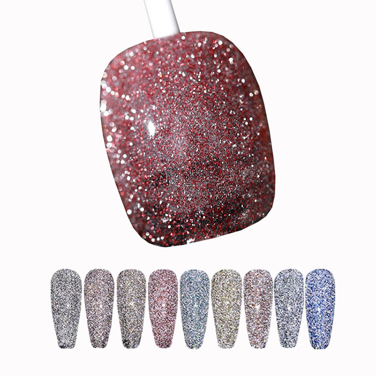 Diamond Rainbow Disco -gel nagellak