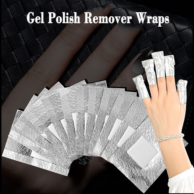 Gel nagellakremover wikkelfolie