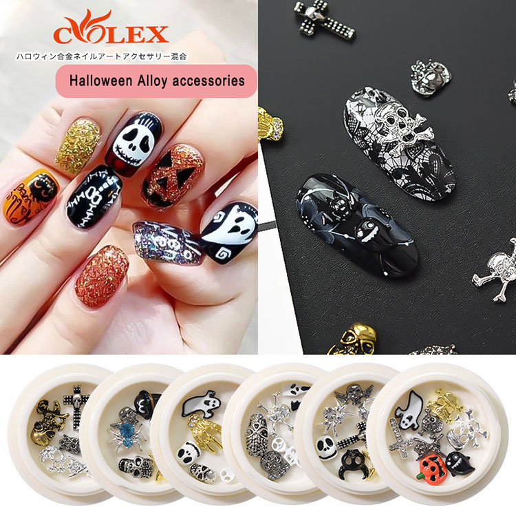 Halloween nageljuwelen