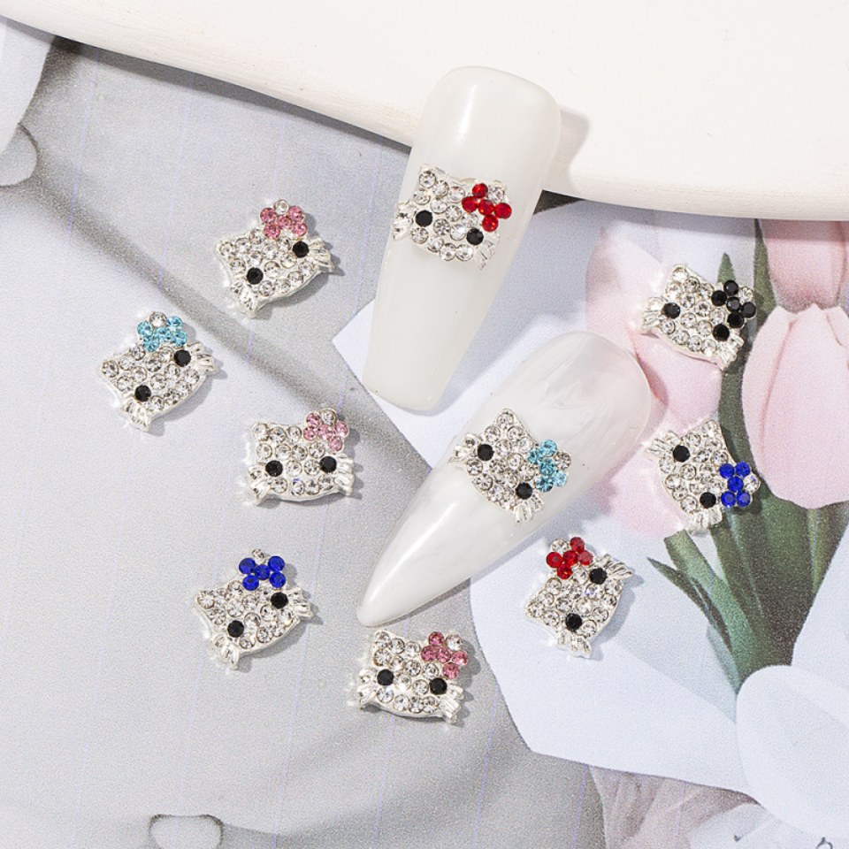 Hallo Kitty nagelbedeltjes