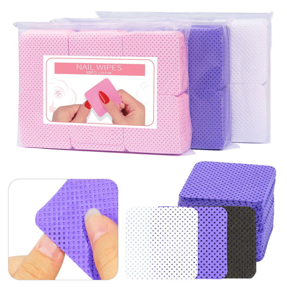 Pluisvrije nagelwimperdoekjes