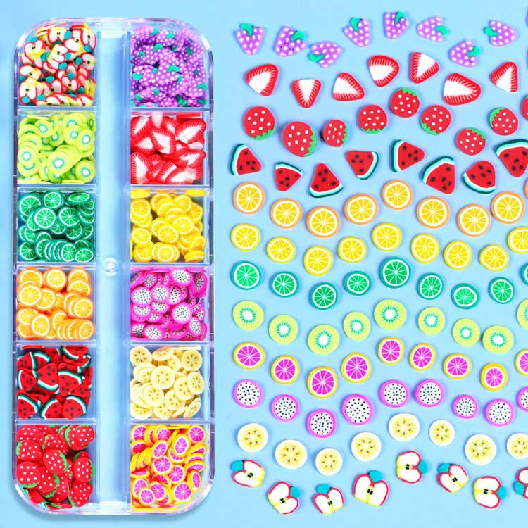 Nail Art-fruitschijfjes