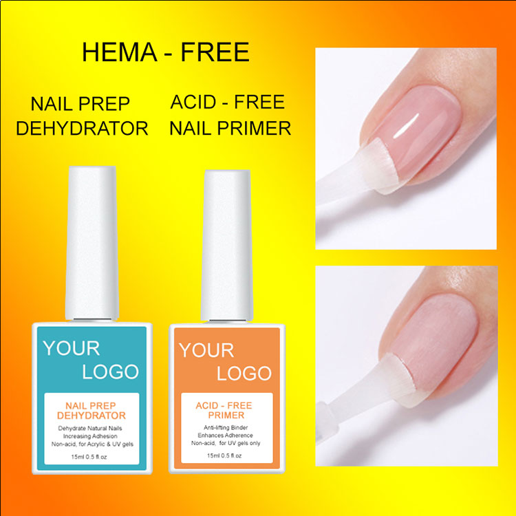 Nail Dehydrator en zuurvrije Nail Primer